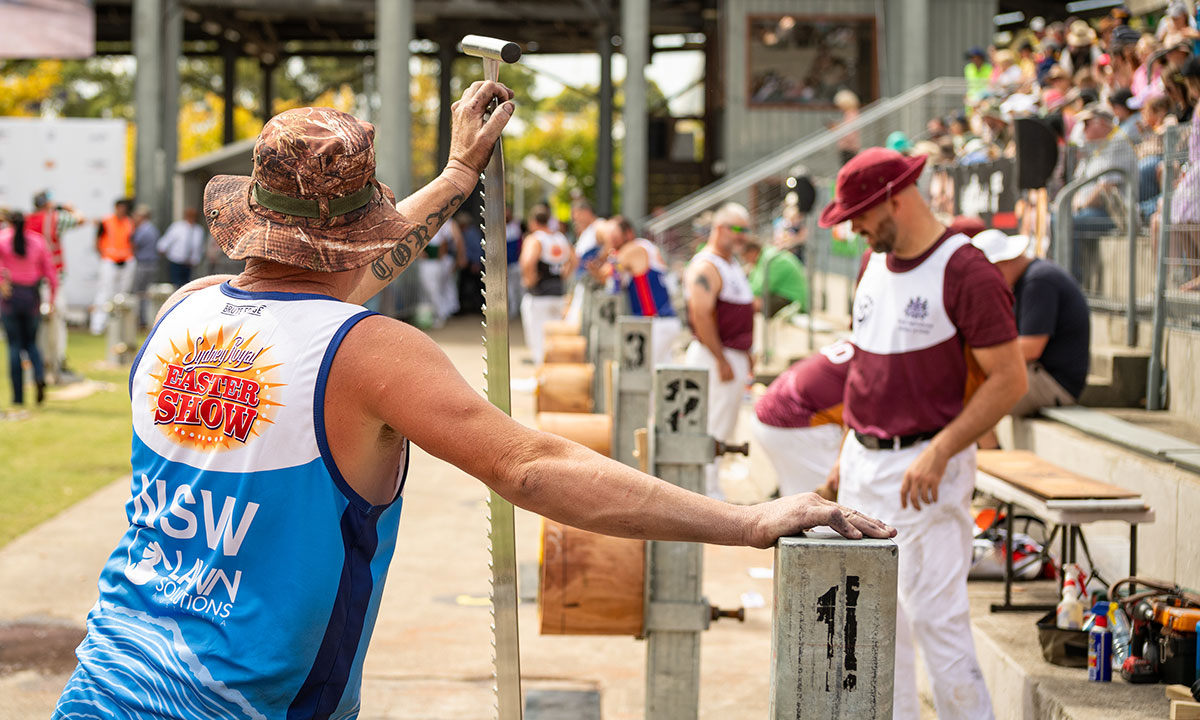 The Thrill of Woodchopping at the Sydney Royal Easter Show